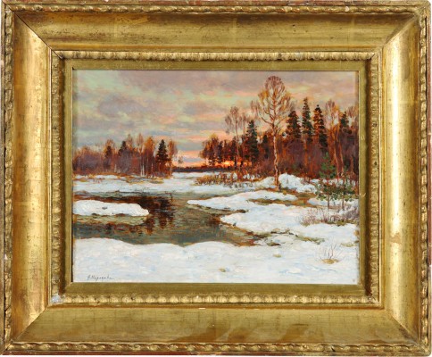 Морозов Александр Иванович. Ранняя весна 